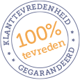 Klanttevredenheidsgarantie